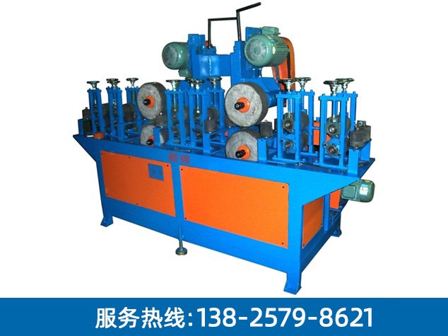 兩組雙面方管砂光機